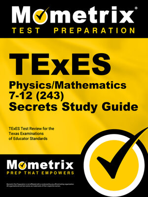 cover image of TExES Physics/Mathematics 7-12 (243) Secrets Study Guide